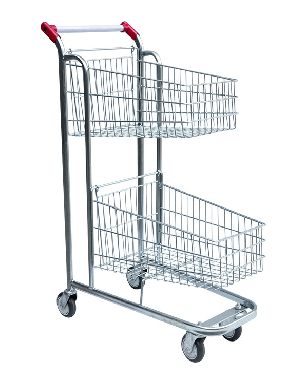 CARRINHO 70L DUPLO CESTO